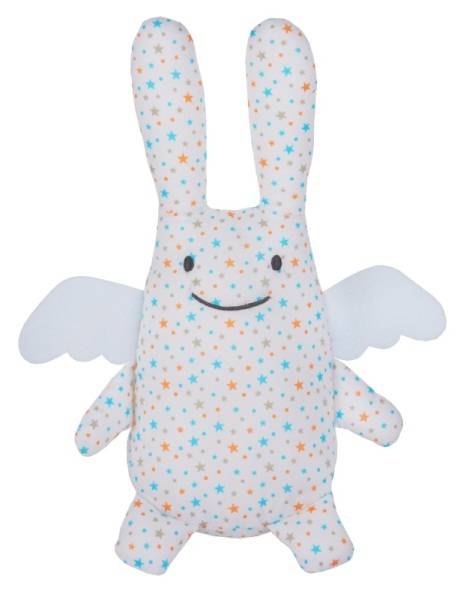 Trousselier Peluche Musicale Lapin Ange Etoiles - 24 cm